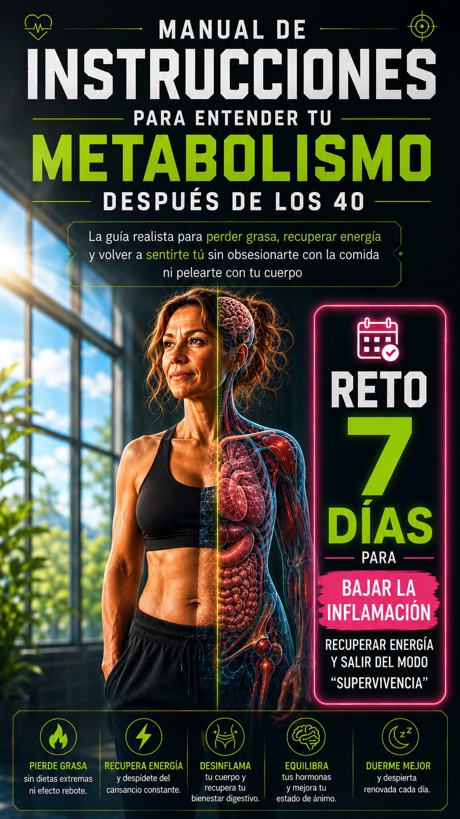 Portada del Manual Metabolic Reset